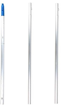 1–15 m verlängerter, tragbarer Teleskopstangen-Reinigungs-Türschilder-Hochbürsten-Wand-Fensterreiniger mit Rollenbürstenreinigung (Size : 3m Portable Pole)