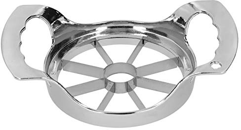 Cortadora y Descorazonadora de Manzanas, Cortador de Manzanas de Acero Inoxidable Divisor de Frutas con Mango Ergonómico Utensilios de Cocina(8 Petals)