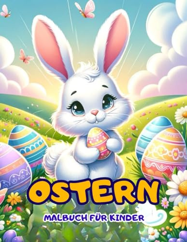 OSTERN: Malbuch für Kinder