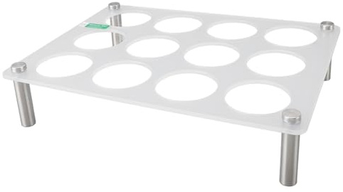 Depisuta Porta Cialde di caffè, Inserto per Cassetto Organizer per Riporre Cialde di caffè, Supporto per Organizzatore per Cassetto per Cialde di caffè da Appoggio per 12 Pezzi di Tazza K