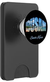 Busan South Korea Travel PopSockets PopWallet for MagSafe