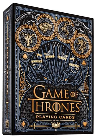 theory11 Game of Thrones Premium Spielkarten Poker Größe Standard Index Luxus Spielkarten