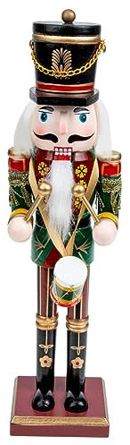 BUGUUYO Schiaccianoci in Legno Natalizio Decorazione da Tavolo Ornamento Creativo per Casa e Hotel Stili multipli