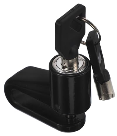 Gatuida Candado de Disco para Moto y Ligero Bloqueo Antirrobo Resistente de Aleación de Zinc para Freno Seguro para Scooter y Bicicletas Eléctricas Fácil de Usar con Llaves