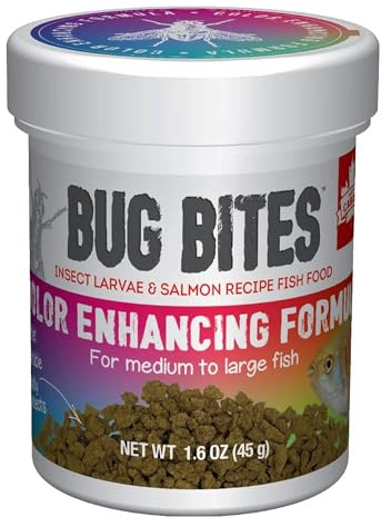 Fluval Bug Bites Colour Enhancing Fish Food 45 g