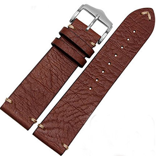 Richie strap Klassisches Vintage-Lederarmband für Omega oder Rolex 5513, 1675, 6542, 1680, 1803, Submariner GMT, 20 mm, Leder