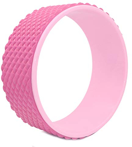 GITVIENAR Yoga Wheel Pilates Roller zu Strecken 33 x 14cm balancieren Yoga Rad Für Stabiler und Rutschfester Geeignet für Yoga, Pilates und andere Fitnessübungen