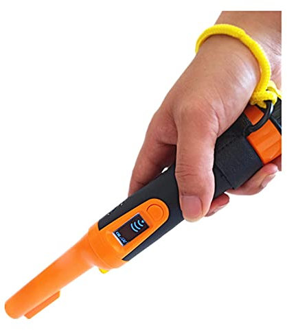 Bluetooth earphone Underwater Metal Detector Underground Pinpointer Gold Detector Used in Underwater Treasure Waterproof Detector for Adults/Kids Orange