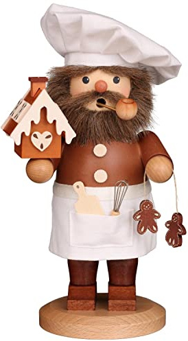 Christian Ulbricht Räuchermännchen Zuckerbäcker Natur - 25 cm