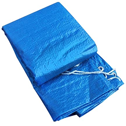 Kisangel 457 cm 15 Ft Durchmesser Runde Easy Set Schwimmbad Abdeckung Pool für Pool Aufblasbare Abdeckungen