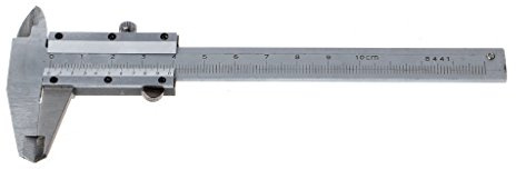 MONOJLY Calibro a corsoio Mini Calibro a corsoio 0-100mm Calibro Tascabile in Acciaio Inossidabile Metrico Macchinista