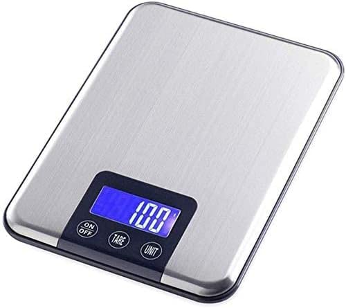 Bilancia elettronica Bilancia elettronica ad alta precisione Bilancia da cucina digitale in acciaio inossidabile Bilancia per alimenti LCD HD Display per piccoli oggetti Cottura di materiali medicina