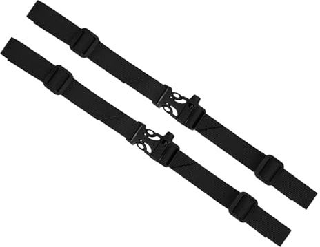 FLYAMAPIRIT Verstellbarer Brustgurt für Rucksack, 2 Stück Rucksackgurte mit Schnalle und Pfeife, Nylon-Rucksack-Brustgurt zum Wandern und Reisen