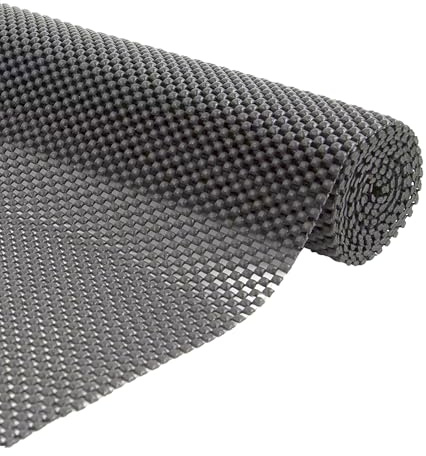 Aibulo Non Slip Mat 150x30cm – Multipurpose Anti Slip Matting Roll for Rugs, Car Dashboards, Vans, Drawers & Shelves – Washable, Waterproof, Cut-to-Size Underlay for Home & Office (Grey)