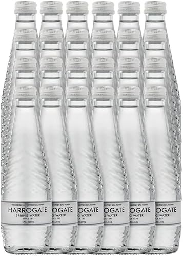 Harrogate Spa Sparkling Spring Water 330 ml (Pack of 24)