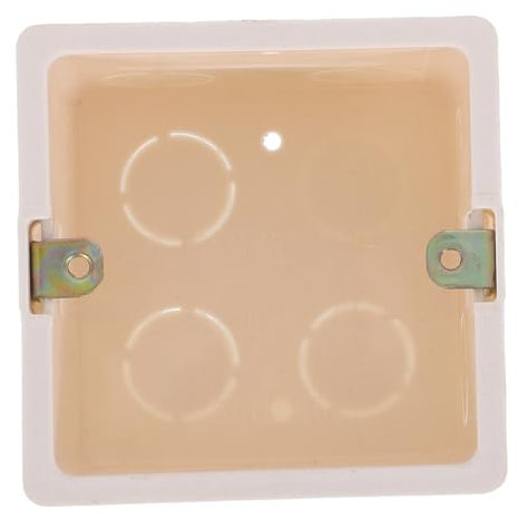 OKUMEYR 10 Pezzi Scatola Di Presa Elettrica in Pvc 86 Tipo Scatola Di Presa A Muro Da Incasso Per Tv Tablet Ed Elettrodomestici