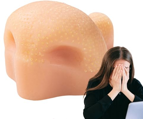 Anti-stress-leksak med knappar, komprimerbar silikon stressavlastande - återanvändbart stressavlastande nässpel för flickor, pojkar, vuxna | Väntrum kontor, klassrum, resor irriterad