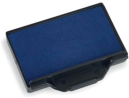 Ersatzkissen 6/57 tinte für Selbstfärbestempel Trodat Metal Line 5207/5470-6 Farben erhältlich (6/57B - Blau)