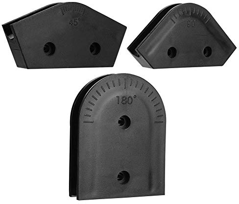 Bewinner Kit di Piegatura di Raffreddamento ad Acqua, 3pcs 12mm Strumenti del modulo di Piegatura del Tubo per PC di Raffreddamento ad Acqua OD 45/90/180 Gradi in Acrilico