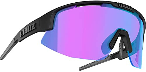 Bliz Matrix Small Nordic Light Sportbrille, matt black/violet blue