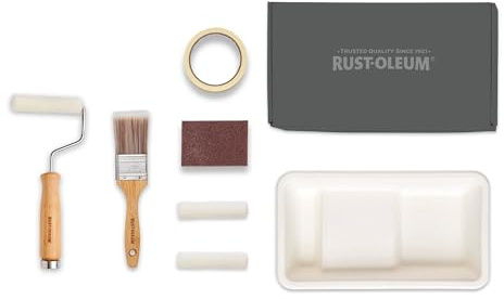 Rust-Oleum Ready to Roll - Eco Paint Kit (Small) - Bathroom Wood & Cabinet Gloss Moody Darks