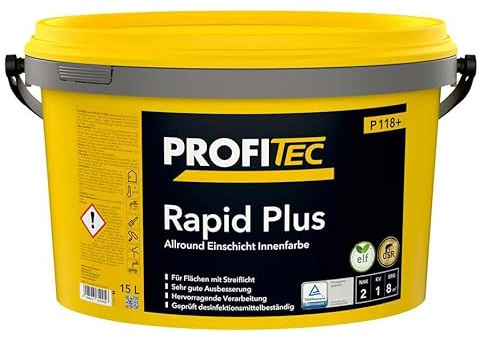 ProfiTec P118+ Rapid Plus, weiss, 12,5L