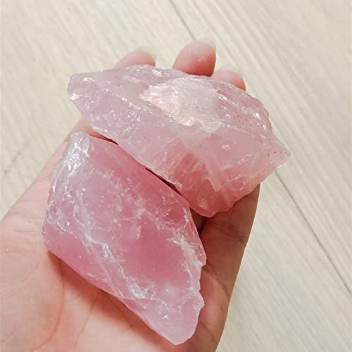 BIANMTSW Cristal Rose Cristal Gros Gravier Paysage Chic Rose Cristal Pierre Aquarium décoration Pierre Collections de la Maison (Size : 1000g)