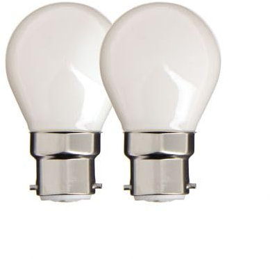Xanlite - Lot de 2 Ampoules Filament LED P45 Opaque - Économie d'Énergie 7W - 806 Lumens - Culot B22 - Blanc Chaud 2700K - Équivalence 60W - Confort Visuel Optimal