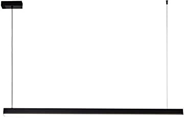 HMASNSEIY Lámpara Colgante de Lujo para Comedor, Larga, de Metal, Regulable con LED, para Bar, Mesa, Restaurante, decoración, luminaria suspendida, iluminación Ajustable (Oscura, B)