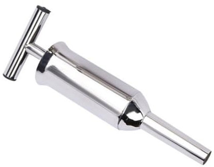 Cabilock Stainless Steel Sausage Stuffer Kit Large 201 Material Sausage Filler Tube Manual Meat Filling Tool for Home