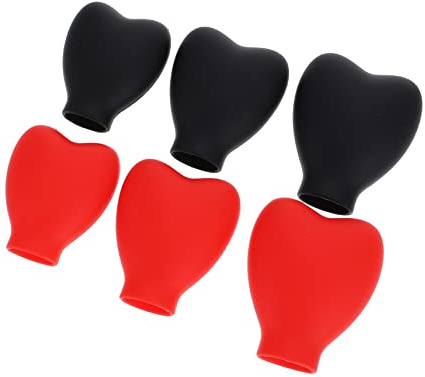 VALICLUD 6stücke Silikonpinselabdeckungen Für Make-up-pinsel Und Tragbar Zum Schutz Von Kosmetikpinseln Gesichtsmaskenschutz Make-up-schutzhüllen