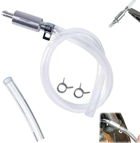 Tuyau de purge de frein – Kit d'outils de purge de valve anti-retour unidirectionnel pour embrayage de voiture, moto, liquide de frein hydraulique universel, accessoire de voiture pour voiture, moto