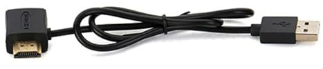 WIKRQIHL 50 Centimetri USB 2.0 Hdmi Maschio A Femmina Adattatore Extender Connettore del Cavo Connettore Cavo for 1080P HDTV Mannelijke Kabel Adattatore