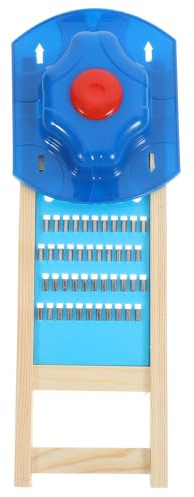 IMIKEYA Grattugia per patate riutilizzabili in acciaio inox di sicurezza, grattugia per verdure manuale per taglio fine, 2,5 mm, utensile pratico per cucina e casa