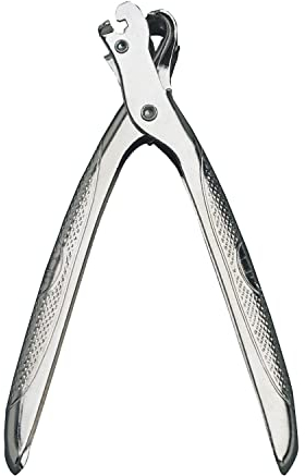 Amig - Abrelatas de Tenaza - Abridor Manual para Latas de Conservas o Botes de Alimentos de Acero - Abrebotes Ligero y de Fácil Manejo - Acabado Niquelado