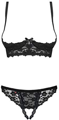 Obsessive Damen BH-Set ouvert M410 S/M