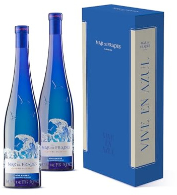 Mar de Frades – Estuche Regalo 2 Botellas de Vino albariño, Denominación de Origen Rías Baixas