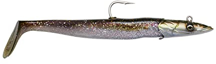 Savage Gear Meeresshads 21,5cm 140g Sandeel V2 Big Game, Farbe:Green Silver