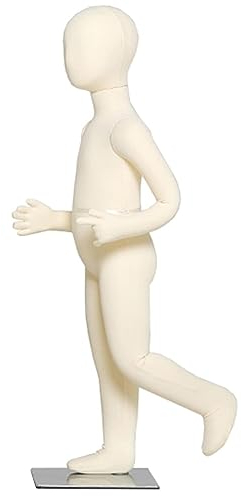 Schneiderpuppe Kleiderpuppe Kinder Schaufensterpuppe Ganzkörper Für 1-14 Jahre Alt, Einstellbar Abnehmbar Schaufensterpuppe Body Display Stand Mit Metallfuß, Schaufenster/ Weihnachten ( Size : 10 year