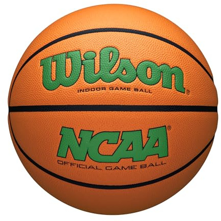 WILSON NCAA Evo NXT Offizieller Indoor-Basketball, Größen 6 und 7