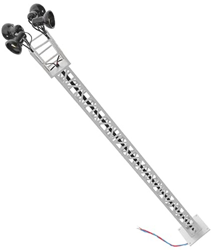 HOMOCONO Mini Modello Semaforo Ferroviario Accessorio Per Modellismo Treni Decorazione Tavolo Di Sabbia Luce Segnalazione Realistica Facile Da Installare 8.5 Pollici