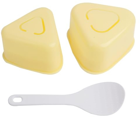 Set de 3pcs pour onigiri moule a sushi appareil a sushi moule triangle pour onigiri, pour nori et feuilles d'algues, Préparation facile de sushi à la maison, sans BPA et sans danger pour les aliments