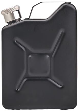Flasque en métal de 150 ml - Anti-fuite - Récipient à whisky en acier inoxydable - Bouteille d'alcool portable - Idéale pour les voyages, le camping, le trekking, les coureurs, les aventures en plein