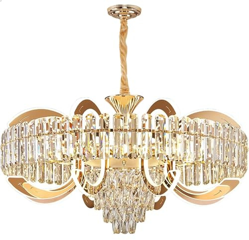 Lamps Luxury Headlamp Crystal Chandelier Villa Dining Room French Chandelier Lobby Main Lighting Fixtures,Modern Lighting