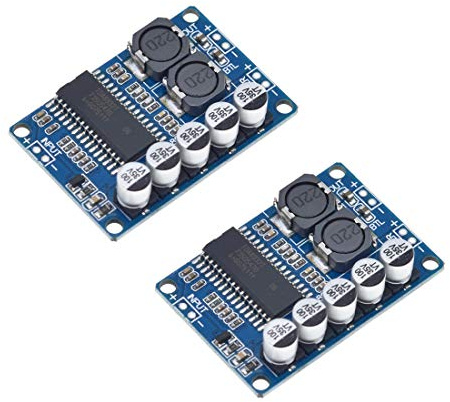 Hailege 2pcs TDA8932 Digital Power Amplifier Board 35W Mono Amplifier Module TDA8932 für aktive Lautsprecher, elektroakustische Projekte und Audioanwendungen