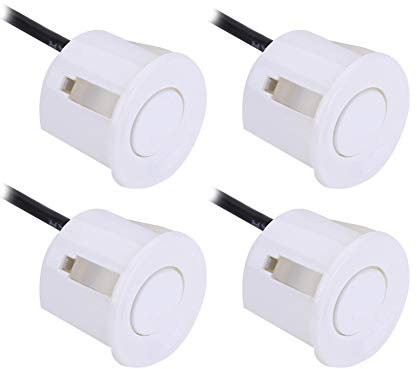 Capteur de Stationnement, 4 Pièces Capteur de Recul de Stationnement de Voiture Universel Capteurs D'aide au Stationnement Capteurs pour Aide de Sauvegarde de Sonde de