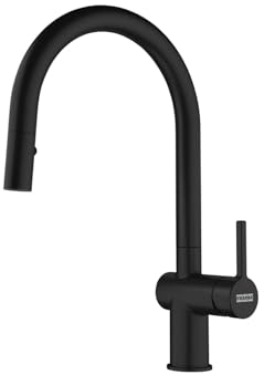 Franke 115.0653.404, Küchenarmatur Active J pull down spray, Matte black