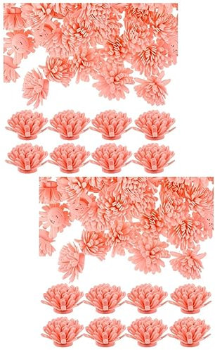 Garneck 200stücke Aromatherapie Blüten-diffusoren Kunstblumen Für Ätherische Öle Passive Diffuser Für Zuhause Büro Und Hochzeiten Zartes Design Für Raumduft Und Dekoration