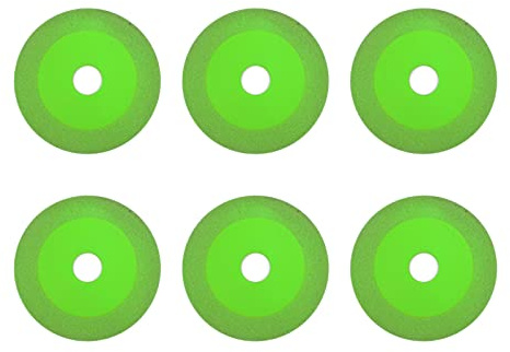 Disco Abrasivo per Lama daUltra Sottile Disco da Taglio per Vetro da 6 Pezzi Resistente All'usuraLucidatura Liscia con Basso Rumore