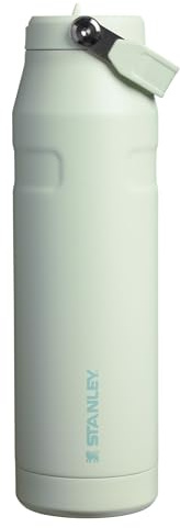 Stanley IceFlow Flip Straw 2.0 Water Bottle | Built-in Straw with Wide Mouth | Lightweight & Leak Proof | Insulated Stainless Steel | BPA Free | Mist
